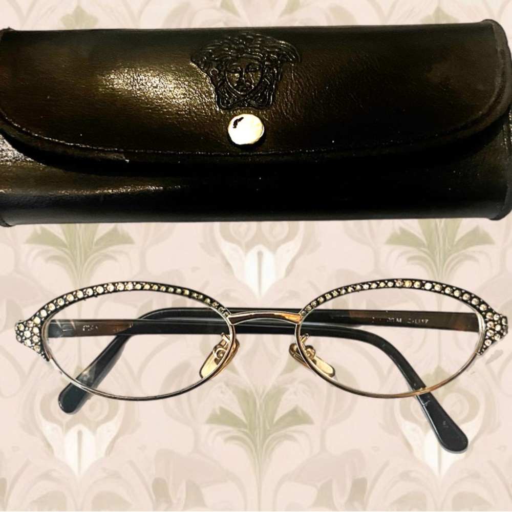 Authentic Vintage Versace Glasses/ Frames Made In… - image 1